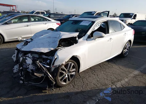 2019 Lexus Is 300 из США, поврежденный, VIN JTHBA1D23K5099649